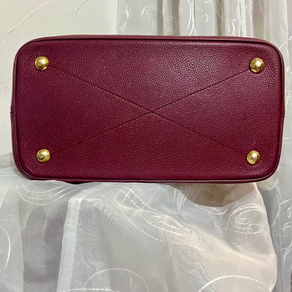 Burgundy Louis Vuitton Citadine PM Monogram Tote - Picture 5 of 13